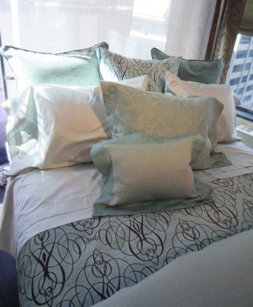 New bedding in Mozart, Lido, and Velluto