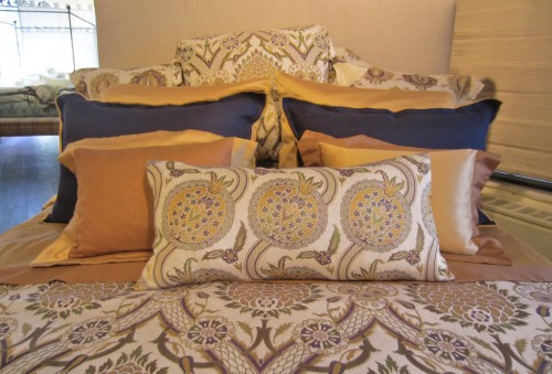 New bedding in Raso Twill and Zig Zag.