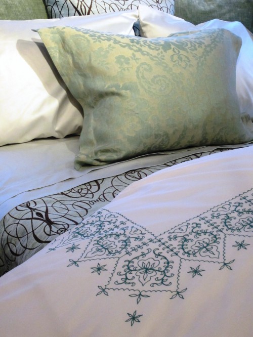 Anichini La Collezione Embroidered Moroccan Bedding